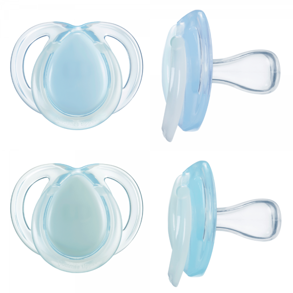 Ty ngậm dạ quang cho bé Tommee Tippee Night Time 0-6 tháng (vỉ đôi) (giao mẫu ngẫu nhiên)