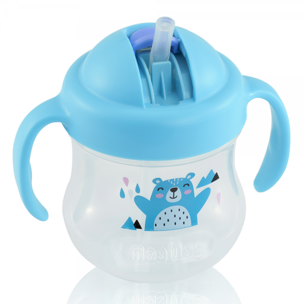 Ly Mag Mag Ống Hút Pigeon 200ML 2021 - Màu Xanh Dương