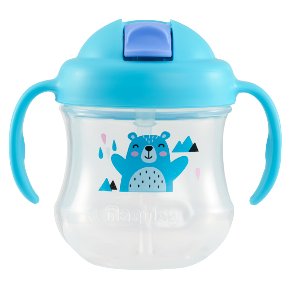 Ly Mag Mag Ống Hút Pigeon 200ML 2021 - Màu Xanh Dương