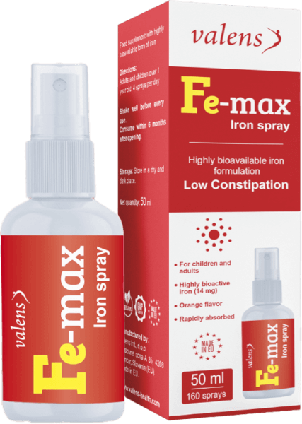 Thực phẩm bảo vệ sức khỏe Fe-max Iron Spray