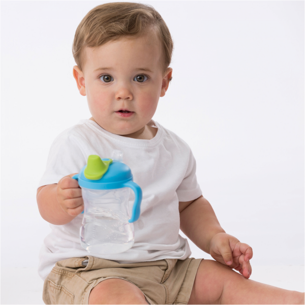 Bình uống nước vòi sillicone Bbox 240ml (màu xanh, Bbox-620)