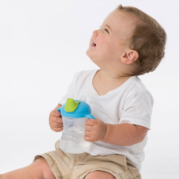 Bình uống nước vòi sillicone Bbox 240ml (màu xanh, Bbox-620)