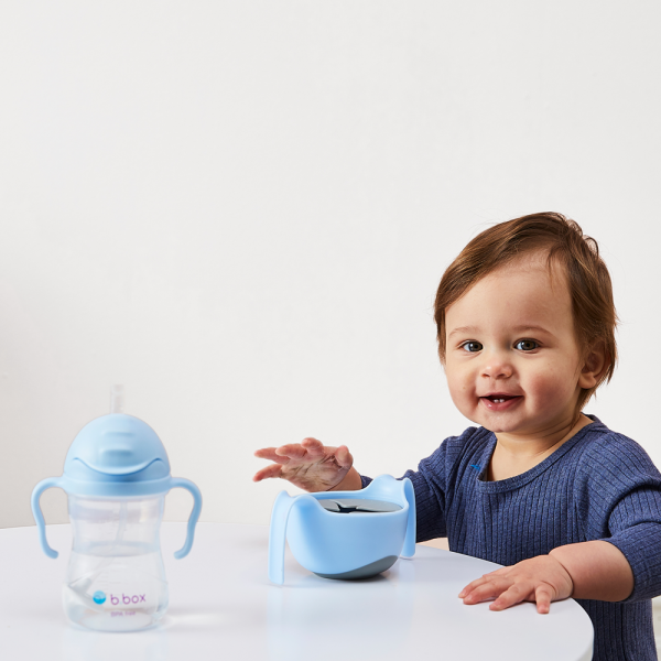 Bình nước 360 độ cho bé tập uống nước Bbox 240ml (màu xanh ngọc pastel, Bbox-519) (Giao bao bì ngẫu nhiên)