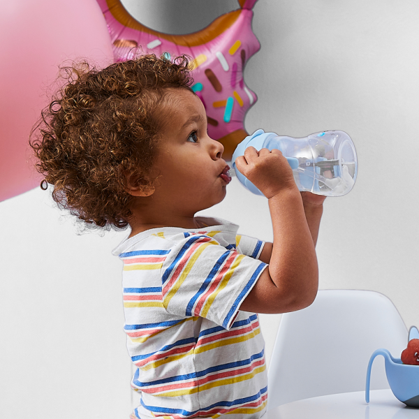 Bình nước 360 độ cho bé tập uống nước Bbox 240ml (màu xanh ngọc pastel, Bbox-519) (Giao bao bì ngẫu nhiên)