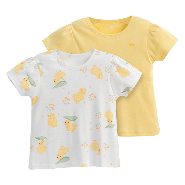 Set 2 áo bé gái Animo Easy KN0724045 (1-4Y,Nhiều màu)