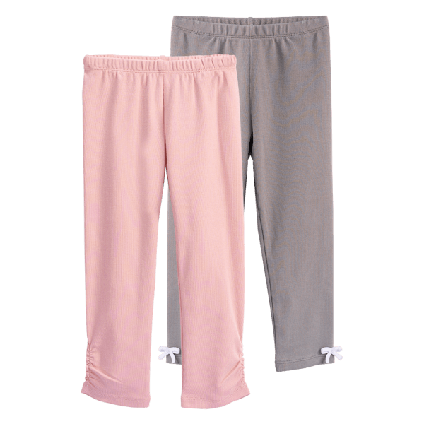 Set 2 quần legging bé gái Animo BH0624021 (9M-6Y,Nhiều màu)