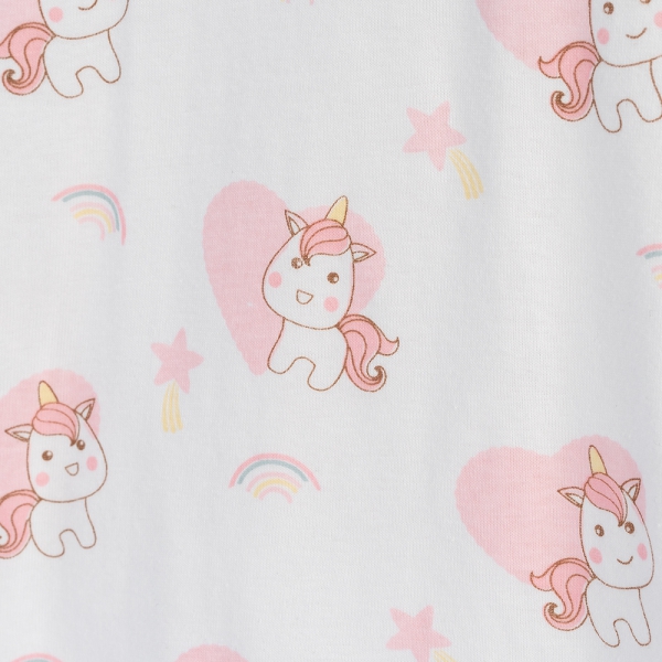 Bộ bé gái ngắn Animo Easy KN0724049 (1-4Y,Hồng)