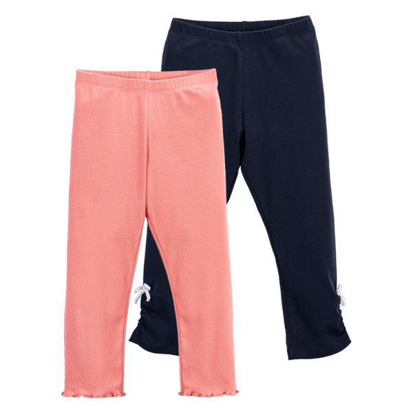 Set 2 quần legging bé gái Animo BH0624022 (9M-6Y,Nhiều màu)