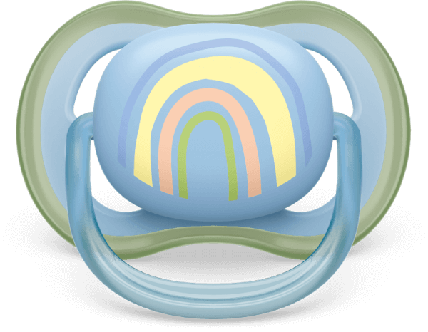 Ty ngậm Philips Avent siêu mềm 0-6M vỉ đơn (SCF086/03, xanh)