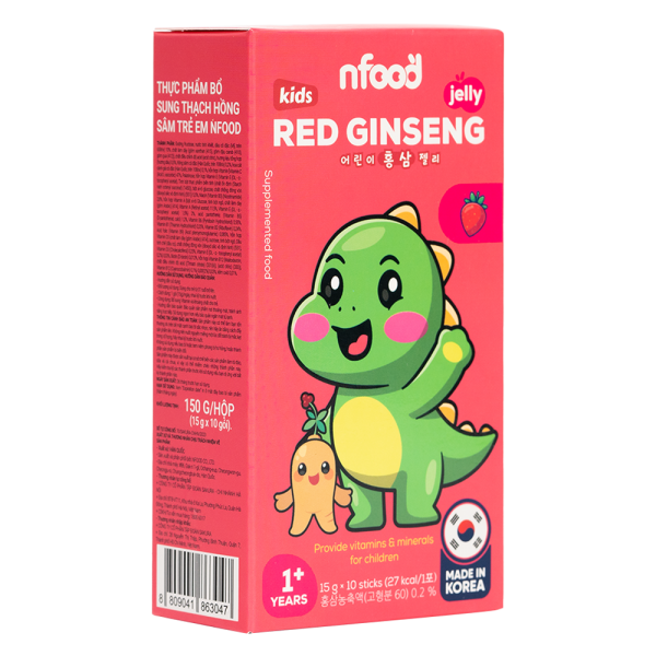 Thực phẩm bổ sung thạch hồng sâm trẻ em NFood