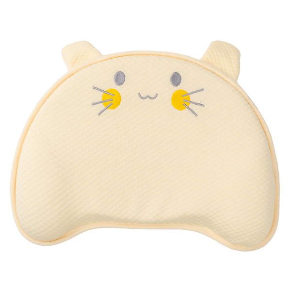 Gối memory foam (cao su non) hỗ trợ đầu bé Animo B2401_DQ001 (PUB103, Vàng)