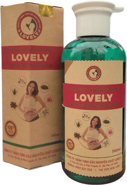 Dung dịch phụ nữ thảo dược Lovely - Dành cho mẹ trước và sau sinh 500ml