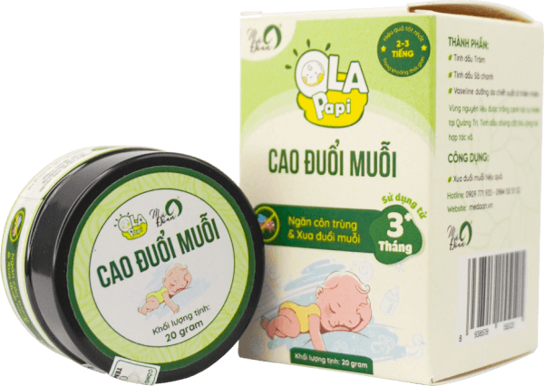 Cao đuổi muỗi Ola Papi 20g