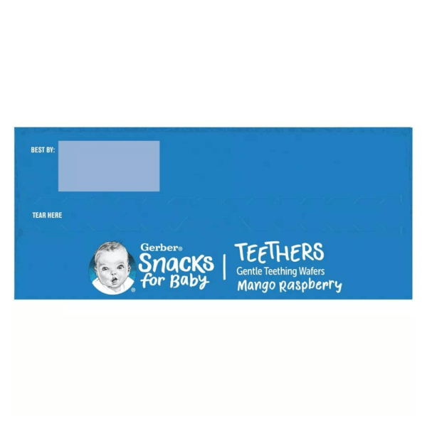 Bánh ăn dặm Gerber vị Xoài, Mâm Xôi *giao ngẫu nhiên*