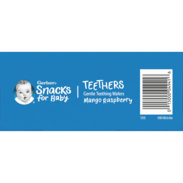 Bánh ăn dặm Gerber vị Xoài, Mâm Xôi *giao ngẫu nhiên*