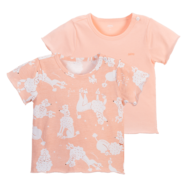 Set 2 áo bé gái Animo Easy TX0824010 (1-4Y,Nhiều màu)