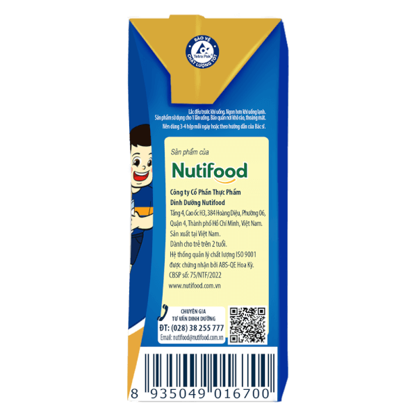 Thùng Sữa GrowPLUS+ Xanh 2+ 110ml (lốc 4 hộp)