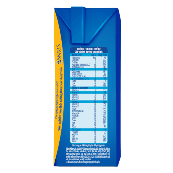 Combo 2 Thùng Sữa dinh dưỡng pha sẵn Nuvi Grow 2+ 110ml (Lốc 4 hộp)