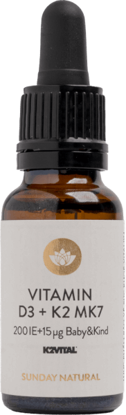 Thực phẩm bảo vệ sức khỏe Vitamin D3+K2 MK7 Sunday Natural