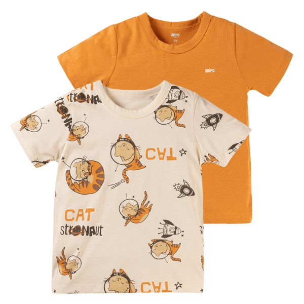 Set 2 Áo bé trai Animo Easy HN0924019 (1-4Y,Nhiều màu)