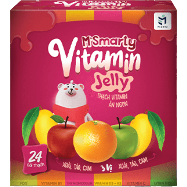 Combo 2 Thạch Jelly bổ sung Vitamin cho bé M