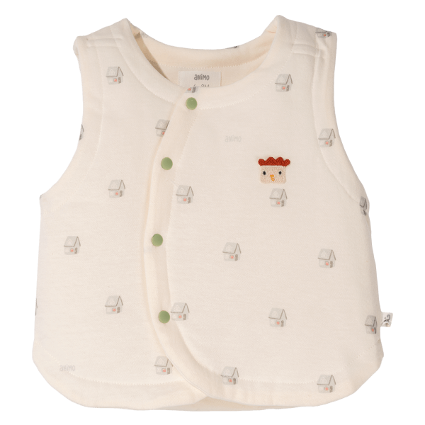 Áo ghile đông Animo MN0924038 (0-12M,Be)