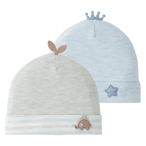 Set 2 nón sơ sinh Animo MN0924047 (NB,Nhiều màu)