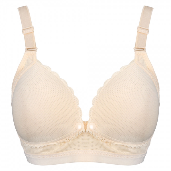 Áo lót bầu & cho con bú Animo MN0924032 (L,Vàng nhạt)