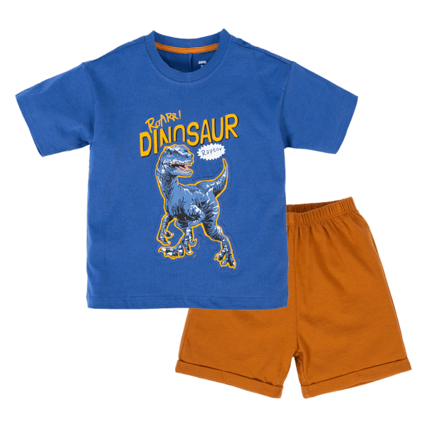 Bộ bé trai ngắn Animo HN0824005 (9M-6Y,Xanh)