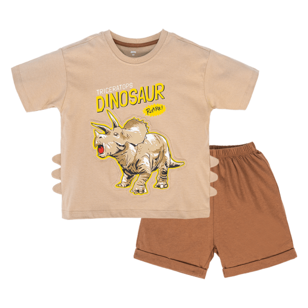 Bộ bé trai ngắn Animo HN0824001 (9M-6Y,Nâu)