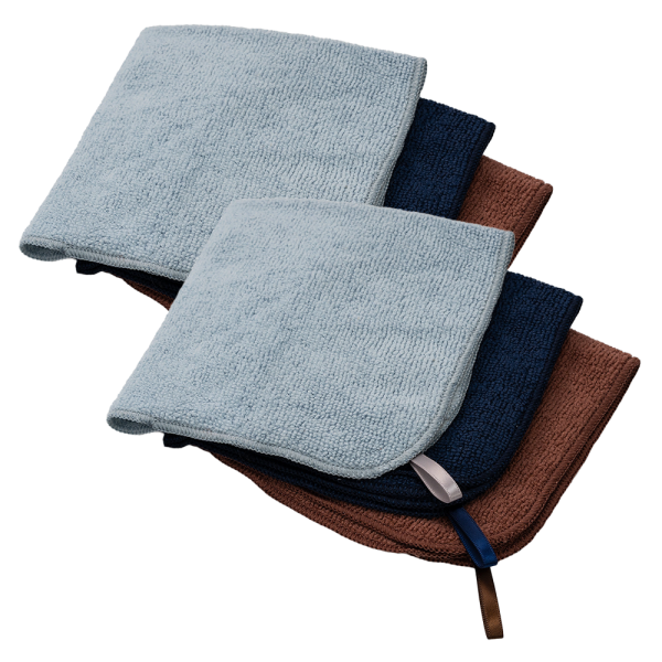 Combo 2 set 3 khăn đa năng Microfiber Animo T2407_PP002 (30x30cm,Nhiều màu)