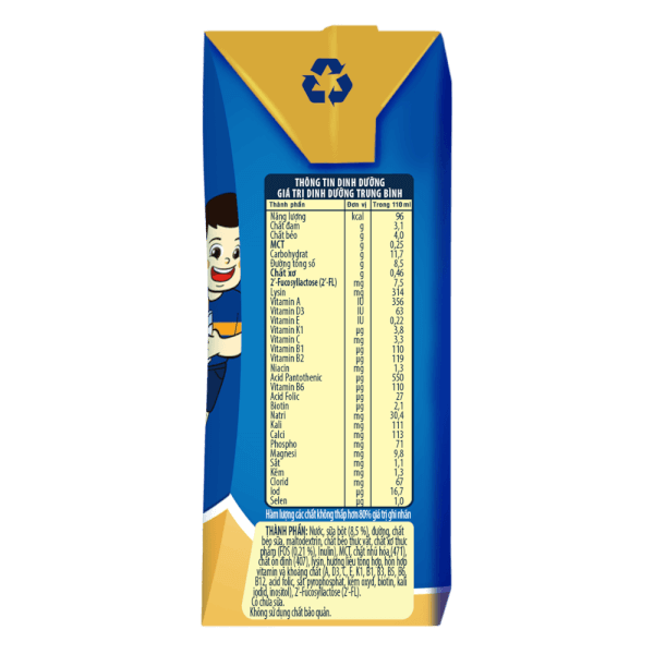 Thùng Sữa GrowPLUS+ Xanh 1+ 110ml (lốc 4 hộp)