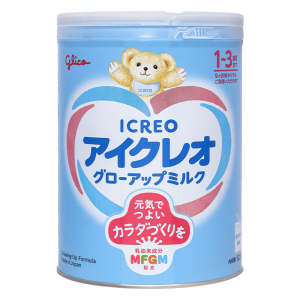 Glico Icreo Grow-up Milk số 1 820g (1-3 tuổi)