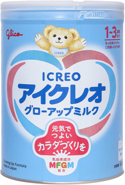 Glico Icreo Grow-up Milk số 1 820g (1-3 tuổi)