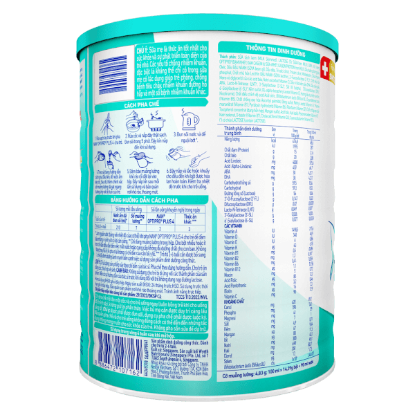 Sữa Nan Optipro PLUS 4 1.5kg, với 5HMO, Công thức từ Thụy Sĩ (2-6 tuổi) (Giao bao bì ngẫu nhiên)