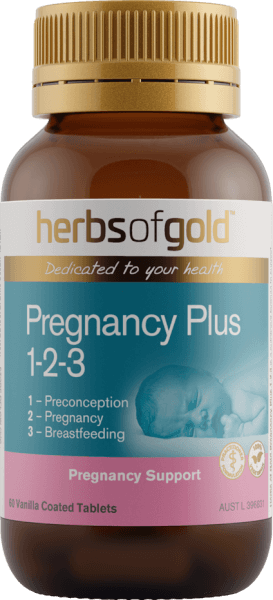 Thực phẩm bảo vệ sức khoẻ Herbs of Gold Pregnancy Plus 1-2-3