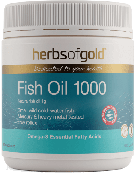 Thực phẩm bảo vệ sức khoẻ Herbs of Gold Fish Oil 1000