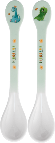 Thìa ăn dặm melamine cao cấp Moreware (2 cái/vỉ, 9013, khủng long) (giao mẫu ngẫu nhiên)