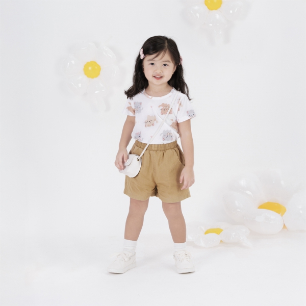 Set 2 áo bé gái Animo Easy TX0824018 (1-4Y,Nhiều màu)