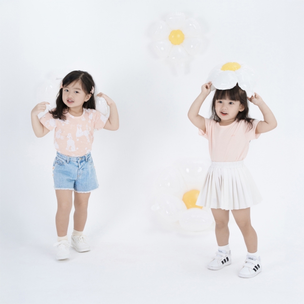Set 2 áo bé gái Animo Easy TX0824010 (1-4Y,Nhiều màu)