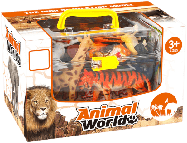 Hộp thế giới động vật hoang dã 19pcs CY184477 C407