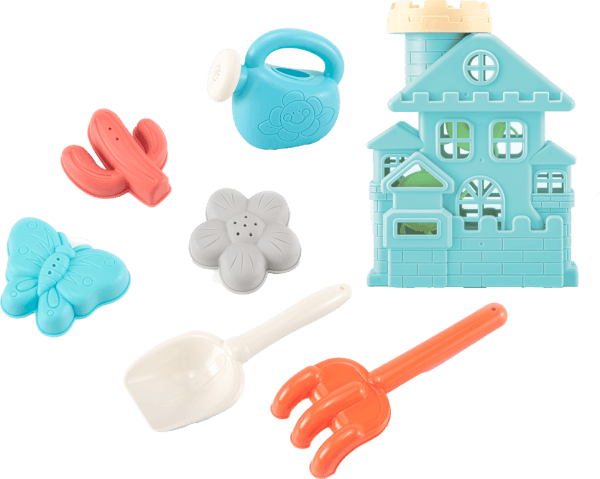 Đồ chơi đi biển xây lâu đài 7pcs CY526309 C407 (Xanh)