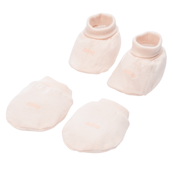 Bộ bao tay chân thun Animo HN0924088 (NB,Nhiều màu,Giao ngẫu nhiên)