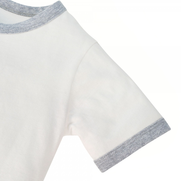 Bộ bé trai ngắn Animo Easy HN1124089 (1-4Y,Xám nhạt)