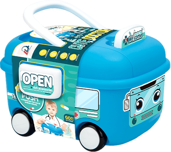 Xe nhập vai bác sĩ 2in1 LH16880790 C407 (Xanh dương)