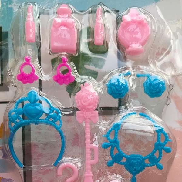 Bộ búp bê tạo mẫu thời trang và trang điểm LH16880793 C407 (Hồng)