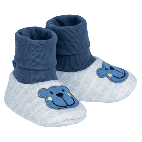 Giày sơ sinh cao cổ BT Animo A2410_MN009 (9-11,Xanh)