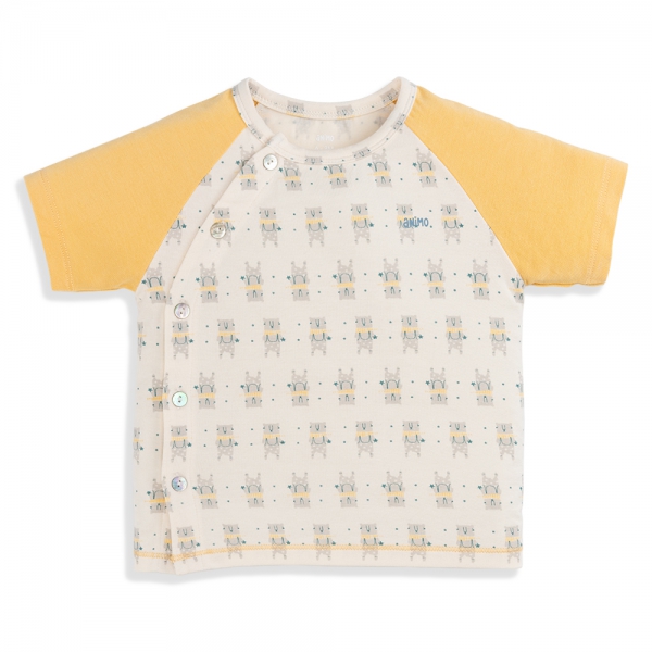 Set 2 Bộ modal kháng khuẩn ngắn Animo VD1024006 (0-24M,Xanh )