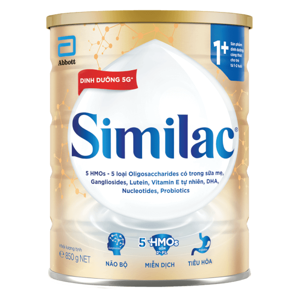 Sữa Similac 1+ 800g (1-2 tuổi) (Bao bì cũ: 850g - Giao bao bì ngẫu nhiên)