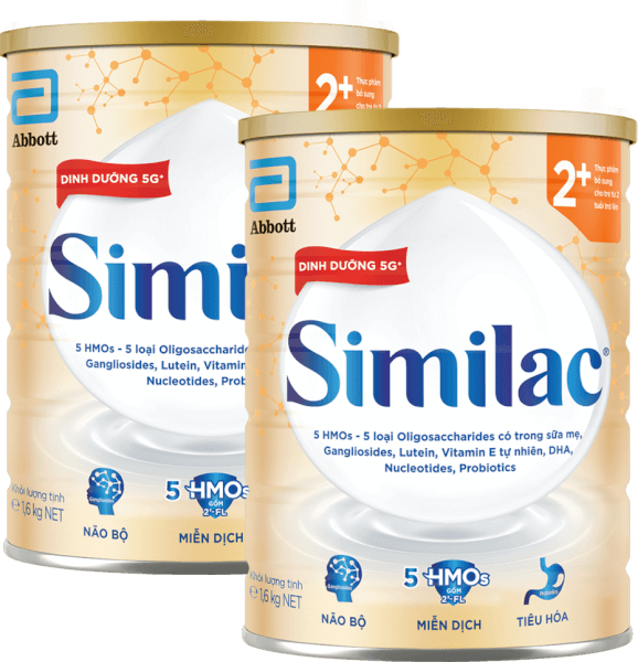 Combo 2 Sữa Similac 2+ 1,6kg (Từ 2 tuổi)